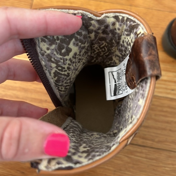 SMOKY MOUNTAIN TODDLER GIRLS' FLORENCE WESTERN BOOTS - ROUND TOE - Picture 5 of 7